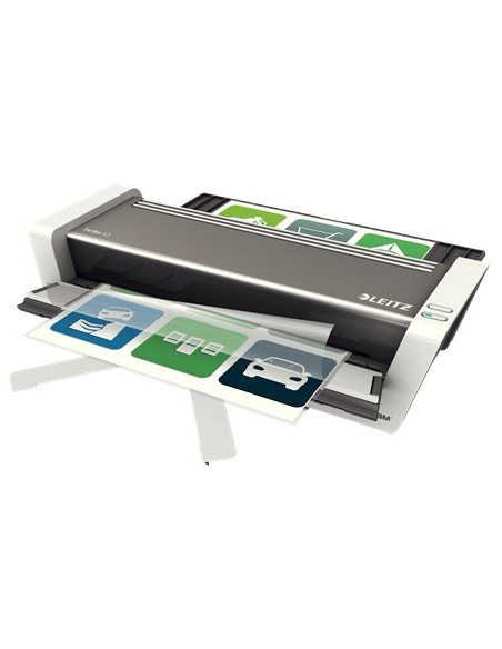 Leitz 75200000 plastificatrice Plastificatrice a caldo 1500 mm min Antracite, Bianco