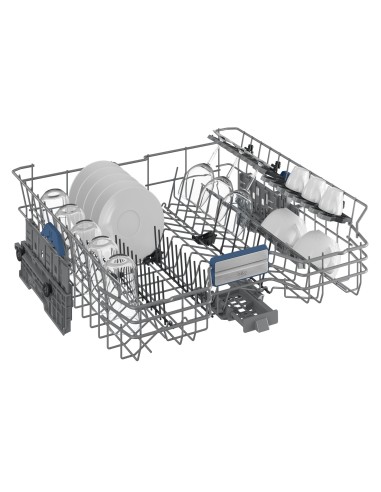 Beko Lavastoviglie AutoDose bPRO500 BDFN36640XA, Classe C, 16 coperti, Inox, Terzo cestello