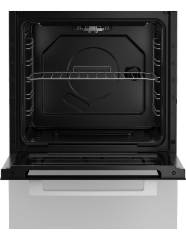 Beko FSG522DWC Cucina Gas Nero, Bianco