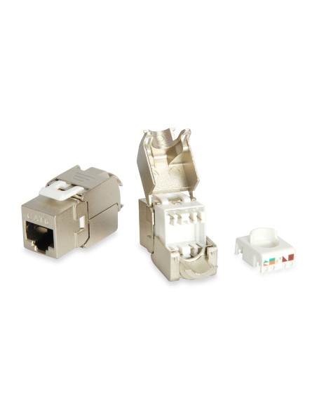 Equip 767213 adattatore per inversione del genere dei cavi RJ-45 LSA Alluminio