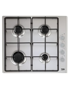 Beko HIGG641C3SX Acciaio inox Da incasso 60 cm Gas 4 Fornello(i)