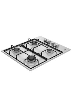 Beko HIGG641C3SX Acciaio inox Da incasso 60 cm Gas 4 Fornello(i) 2