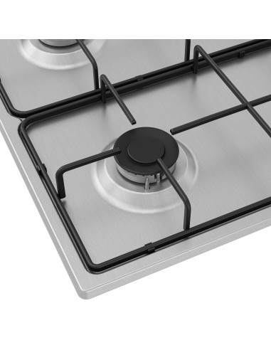 Beko HIGG641C3SX Acciaio inox Da incasso 60 cm Gas 4 Fornello(i)