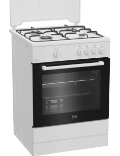 Beko FBG62000WL cucina A Elettrico Gas Bianco 2