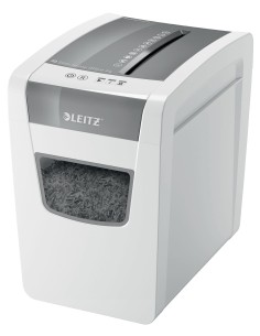Leitz IQ Slim Office P-4 distruggi documenti Triturazione incrociata 22 cm Bianco