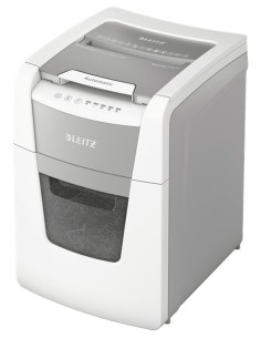 Leitz 80120000 distruggi documenti Taglio a frammenti 22 cm Grigio, Bianco