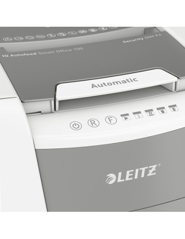 Leitz Distruggidocumenti automatico AutoFeed 100 P4 Small Office