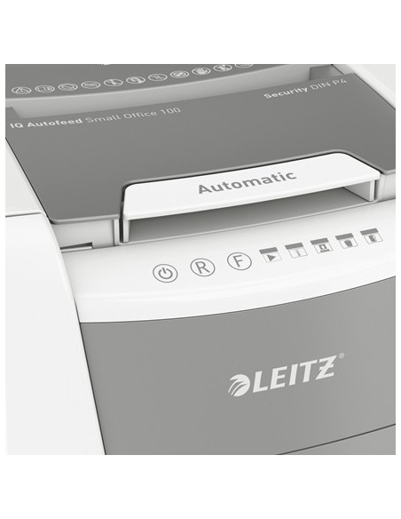 Leitz Distruggidocumenti automatico AutoFeed 100 P4 Small Office