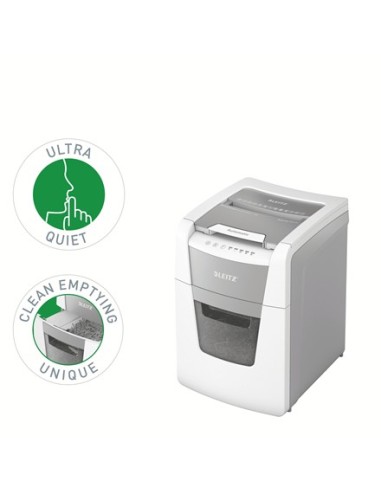 Leitz Distruggidocumenti automatico AutoFeed 100 P4 Small Office