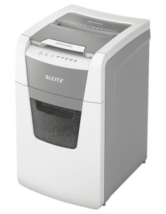 Leitz 80140000 distruggi documenti Taglio a frammenti 22 cm Grigio, Bianco