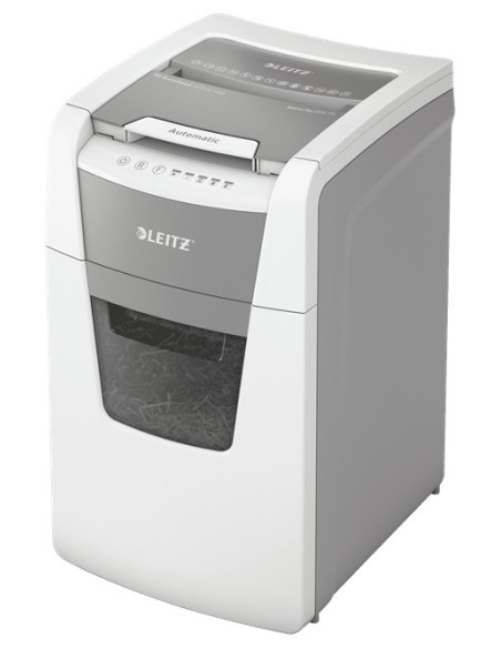 Leitz 80140000 distruggi documenti Taglio a frammenti 22 cm Grigio, Bianco