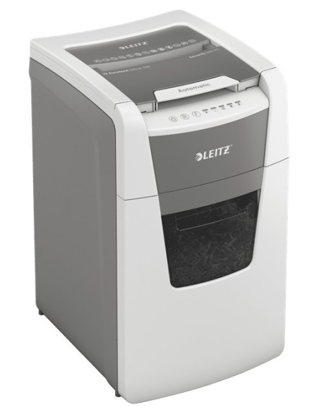 Leitz 80140000 distruggi documenti Taglio a frammenti 22 cm Grigio, Bianco