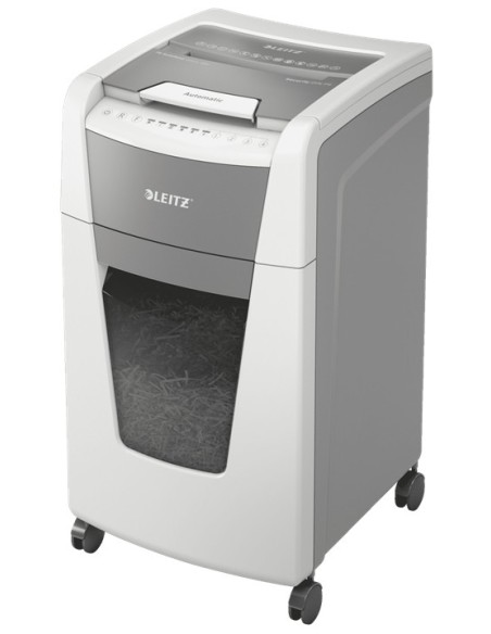 Leitz 80160000 distruggi documenti Taglio a frammenti 22 cm Grigio, Bianco