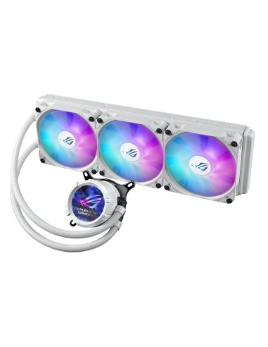 ASUS ROG Strix LC III 360 ARGB White Edition Processore Raffreddatore di liquidi tutto in uno 12 cm Bianco