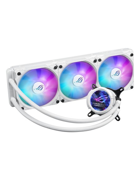 ASUS ROG Strix LC III 360 ARGB White Edition Processore Raffreddatore di liquidi tutto in uno 12 cm Bianco