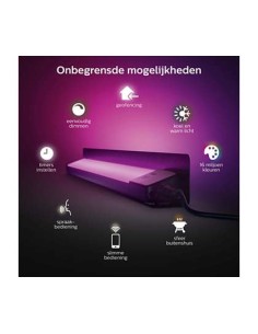 Philips Hue White and Color ambiance 17466 30 P7 Illuminazione a pavimento da esterno LED 104 W 2