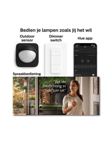 Philips Hue White and Color ambiance 17466 30 P7 Illuminazione a pavimento da esterno LED 104 W