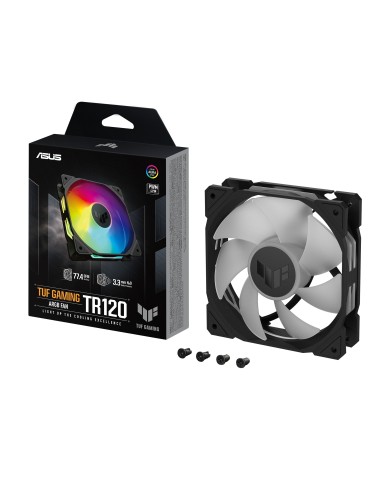 ASUS TUF Gaming TR120 ARGB Fan - Single Pack Case per computer Ventilatore 12 cm Nero