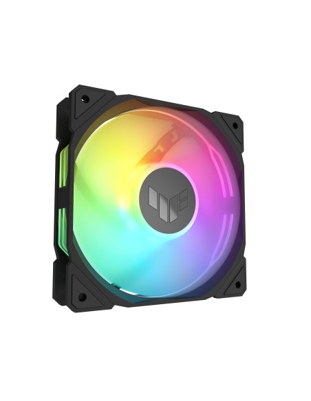 ASUS TUF Gaming TR120 ARGB Fan - Single Pack Case per computer Ventilatore 12 cm Nero ASUS TUF Gaming TR120 ARGB Fan - Single Pack Case per computer Ventilatore 12 cm Nero