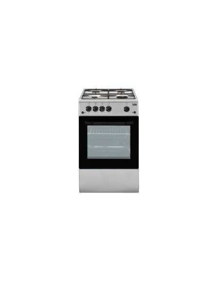 Beko CSG42011FS Cucina Gas Argento