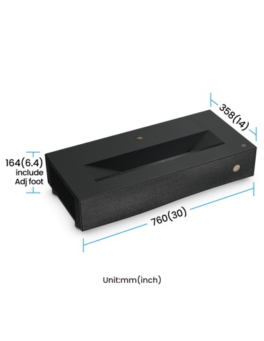 BenQ V5010i Proiettore a raggio standard 2500 ANSI lumen DLP UHD 4K (3840x2160) Nero