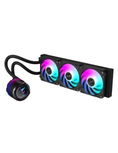 GIGABYTE AORUS WATERFORCE X II 360 Raffreddamento a liquido per CPU AIO - 3x ventole ARGB da 120 mm, LCD a colori, DAISY-CHAIN, 2