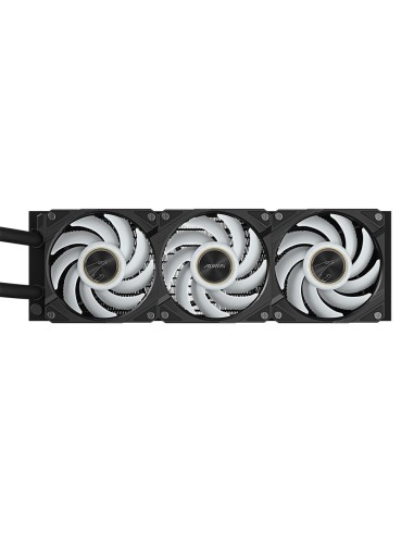 GIGABYTE AORUS WATERFORCE X II 360 Raffreddamento a liquido per CPU AIO - 3x ventole ARGB da 120 mm, LCD a colori, DAISY-CHAIN,
