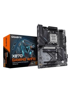 GIGABYTE X870 GAMING WIFI6 Scheda Madre - Supporta CPU AMD Ryzen 9000, 8+2+2 fasi VRM, fino a 8000MHz DDR5 (OC), 1xPCIe 5.0 +