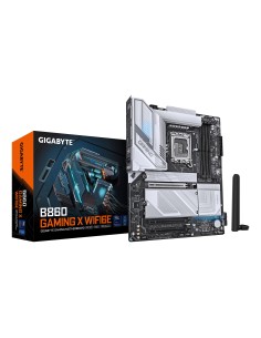 GIGABYTE B860 GAMING X WIFI6E Scheda madre - CPU Intel Core Ultra, VRM a 12+1+2+1 fasi, fino a 9066MHz DDR5, 1xPCIe 5.0 +