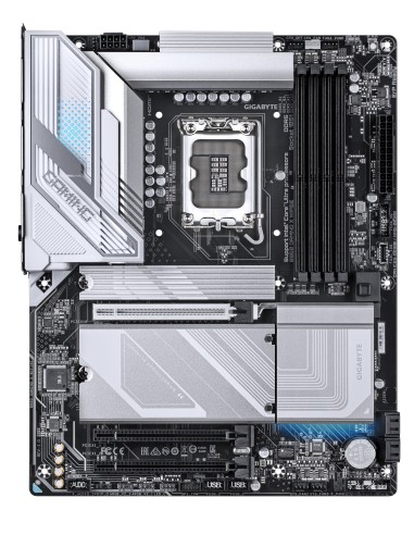 GIGABYTE B860 GAMING X WIFI6E Scheda madre - CPU Intel Core Ultra, VRM a 12+1+2+1 fasi, fino a 9066MHz DDR5, 1xPCIe 5.0 +