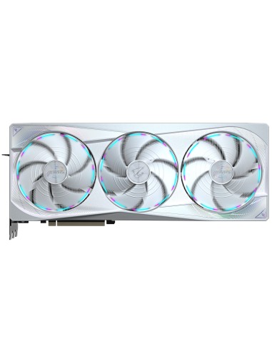 GIGABYTE AORUS GeForce RTX 5080 MASTER ICE 16G Scheda Grafica - 16GB GDDR7, 256 bit, PCI-E 5.0, 2805MHz Core Clock, 3 x DP