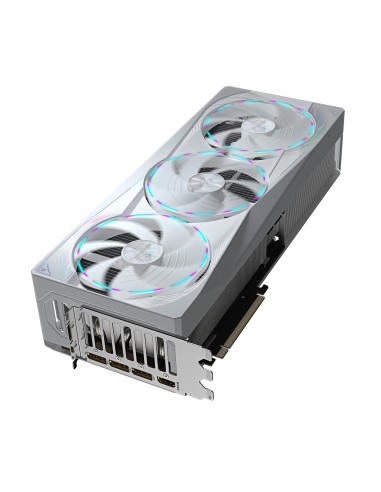 GIGABYTE AORUS GeForce RTX 5080 MASTER ICE 16G Scheda Grafica - 16GB GDDR7, 256 bit, PCI-E 5.0, 2805MHz Core Clock, 3 x DP