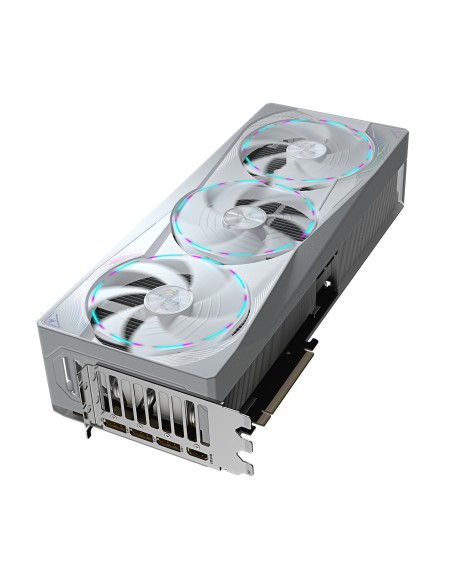 GIGABYTE AORUS GeForce RTX 5080 MASTER ICE 16G Scheda Grafica - 16GB GDDR7, 256 bit, PCI-E 5.0, 2805MHz Core Clock, 3 x DP