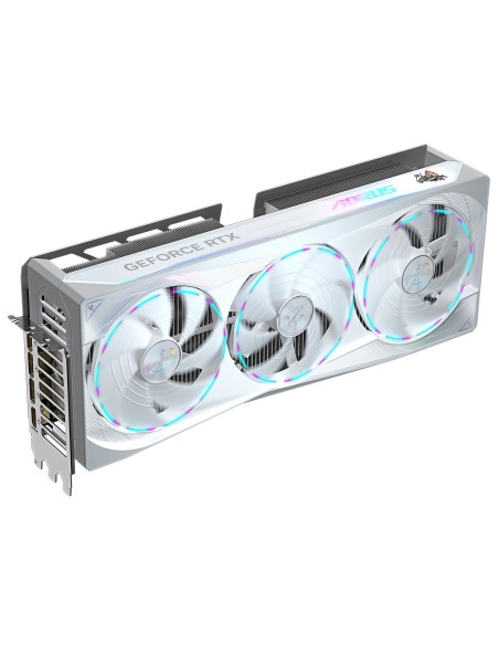 GIGABYTE AORUS GeForce RTX 5080 MASTER ICE 16G Scheda Grafica - 16GB GDDR7, 256 bit, PCI-E 5.0, 2805MHz Core Clock, 3 x DP