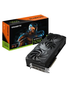 GIGABYTE GeForce RTX 5090 WINDFORCE OC 32G Scheda Grafica - 32 GB GDDR7, 512 bit, PCI-E 5.0, 2467MHz Frequenza Base, 3 x DP