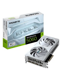 GIGABYTE GeForce RTX 5060 EAGLE OC ICE 8G Scheda Grafica - 8GB GDDR7, 128bit, PCI-E 5.0, 2550 MHz Frequenza core, 3 x