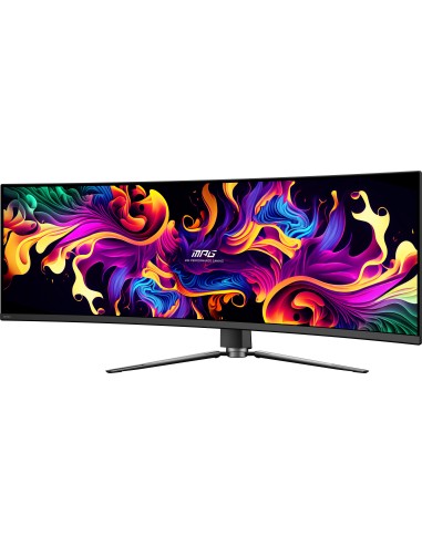 MSI MPG 491CQPX QD-OLED Monitor PC 124,5 cm (49") 5120 x 1440 Pixel Dual QHD Nero