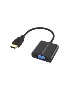 Conceptronic ABBY20B cavo e adattatore video 0,25 m HDMI tipo A (Standard) VGA (D-Sub) Nero