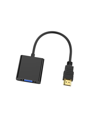 Conceptronic ABBY20B cavo e adattatore video 0,25 m HDMI tipo A (Standard) VGA (D-Sub) Nero
