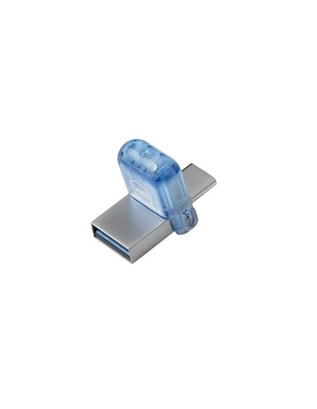 DELL AB135396 unità flash USB 128 GB USB Type-A   USB Type-C 3.2 Gen 1 (3.1 Gen 1) Blu, Argento