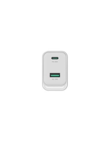 Conceptronic ALTHEA20W45 Caricabatterie per dispositivi mobili Universale Bianco AC Ricarica rapida Interno