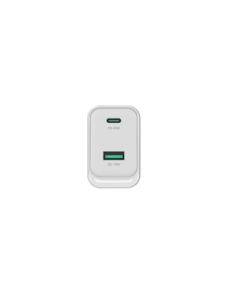 Conceptronic ALTHEA20W45 Caricabatterie per dispositivi mobili Universale Bianco AC Ricarica rapida Interno