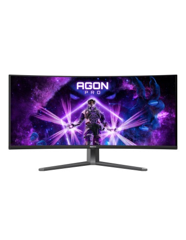 AOC AGON PRO AG346UCD Monitor PC 86,4 cm (34") 3440 x 1440 Pixel Wide Quad HD QD-OLED Nero, Grigio