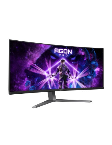 AOC AGON PRO AG346UCD Monitor PC 86,4 cm (34") 3440 x 1440 Pixel Wide Quad HD QD-OLED Nero, Grigio