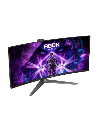 AOC AGON PRO AG346UCD Monitor PC 86,4 cm (34") 3440 x 1440 Pixel Wide Quad HD QD-OLED Nero, Grigio