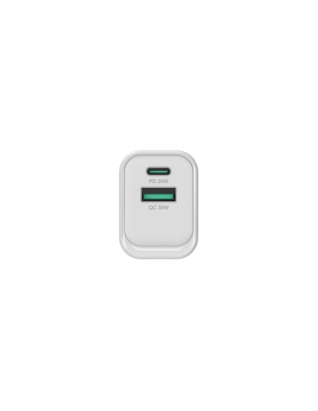 Conceptronic ALTHEA19W33 Caricabatterie per dispositivi mobili Universale Bianco AC Ricarica rapida Interno