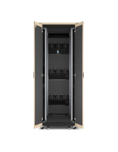 APC AR4038LIA rack 38U Rack indipendenti Nero, Colore acero
