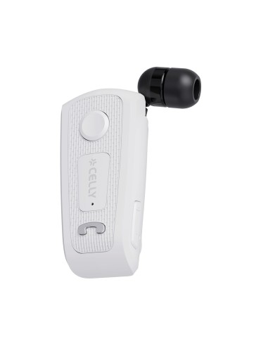 Celly BHCLIP Auricolare Cablato In-ear Chiamate Musica Sport Tutti i giorni USB tipo-C Bianco