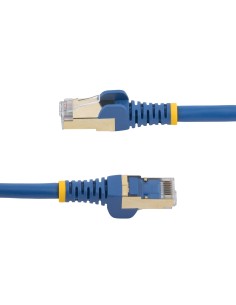 StarTech.com C6ASPAT10BL cavo di rete Blu 3 m Cat6a U FTP (STP) 2