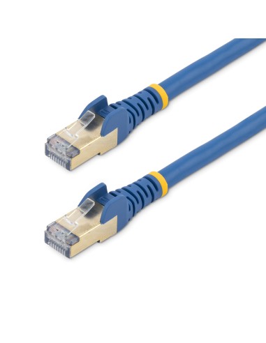 StarTech.com C6ASPAT10BL cavo di rete Blu 3 m Cat6a U FTP (STP)